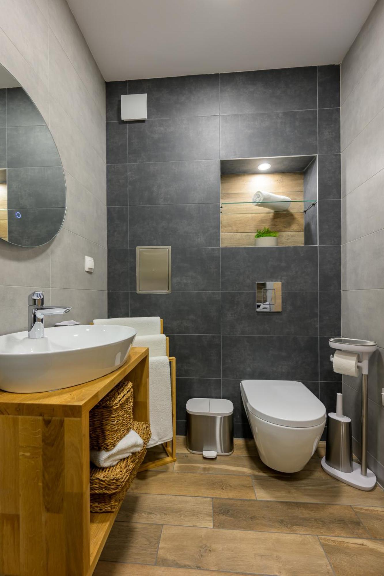 Boho Sea View One-Bedroom Pool & Spa Apartment Sveti Konstantin Buitenkant foto