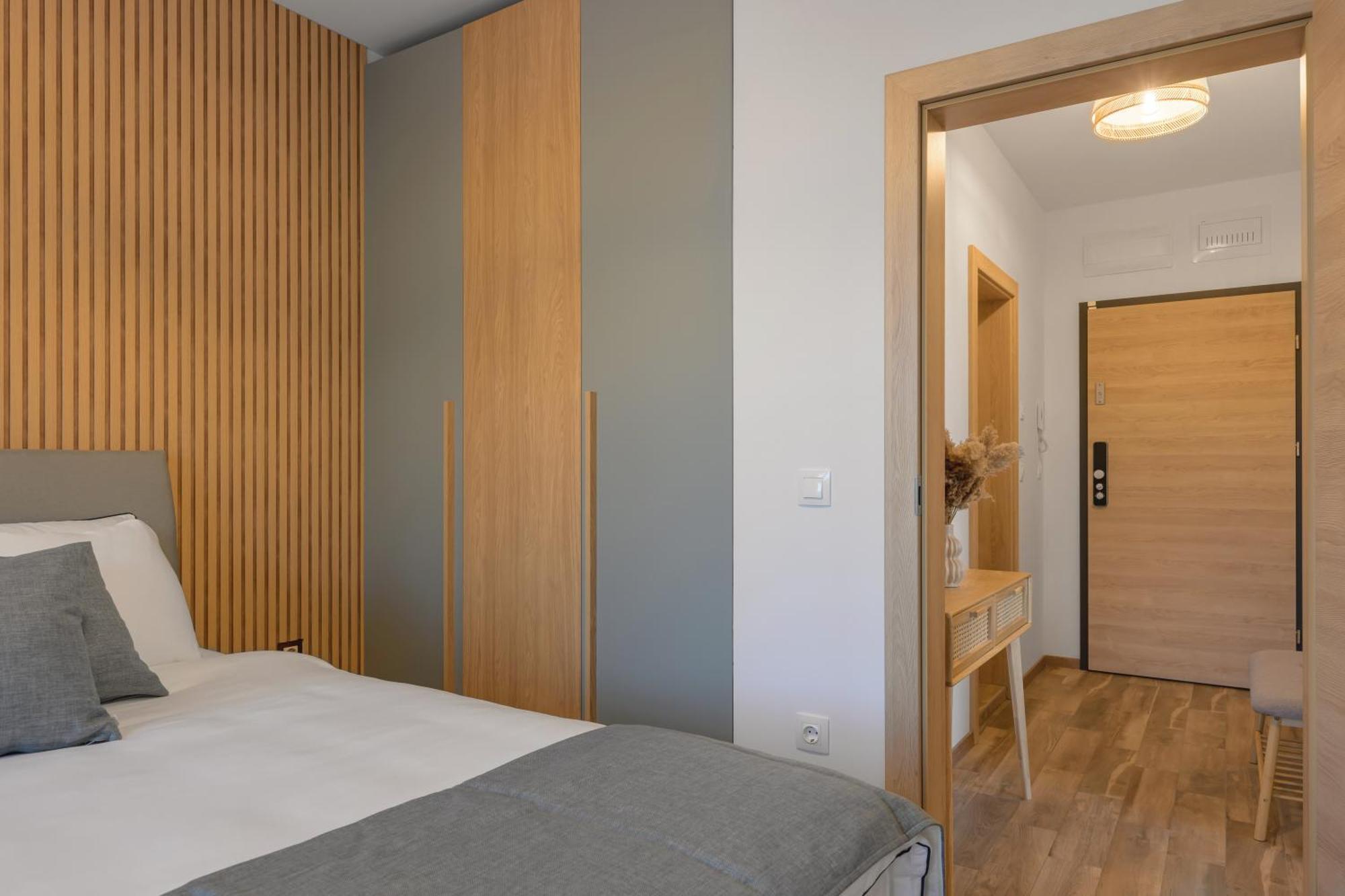 Boho Sea View One-Bedroom Pool & Spa Apartment Sveti Konstantin Buitenkant foto