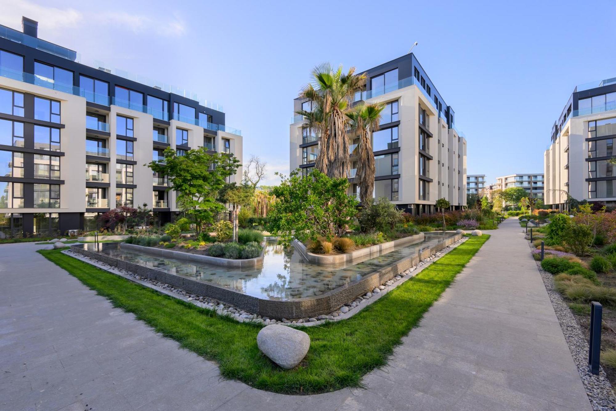 Boho Sea View One-Bedroom Pool & Spa Apartment Sveti Konstantin Buitenkant foto