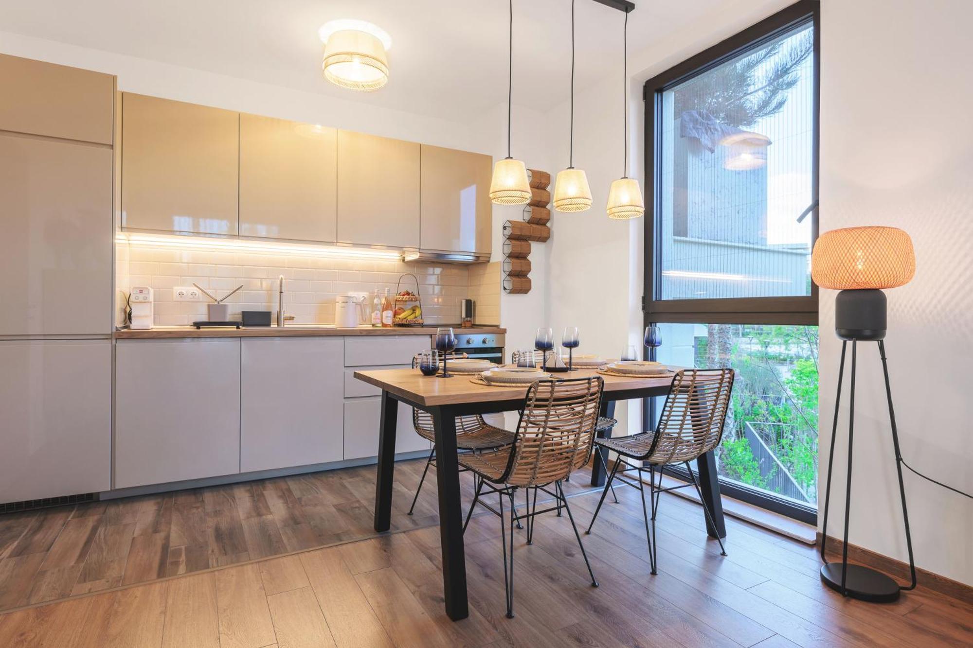 Boho Sea View One-Bedroom Pool & Spa Apartment Sveti Konstantin Buitenkant foto