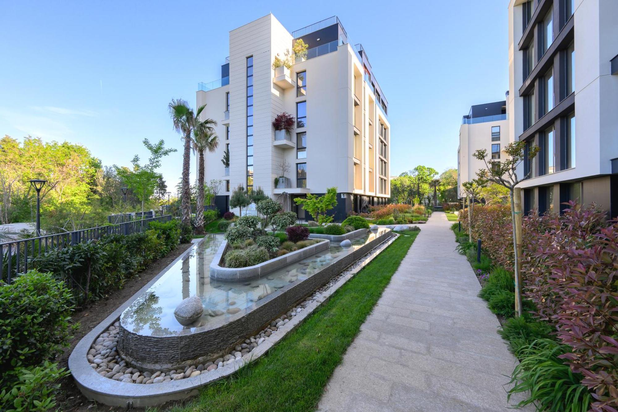 Boho Sea View One-Bedroom Pool & Spa Apartment Sveti Konstantin Buitenkant foto